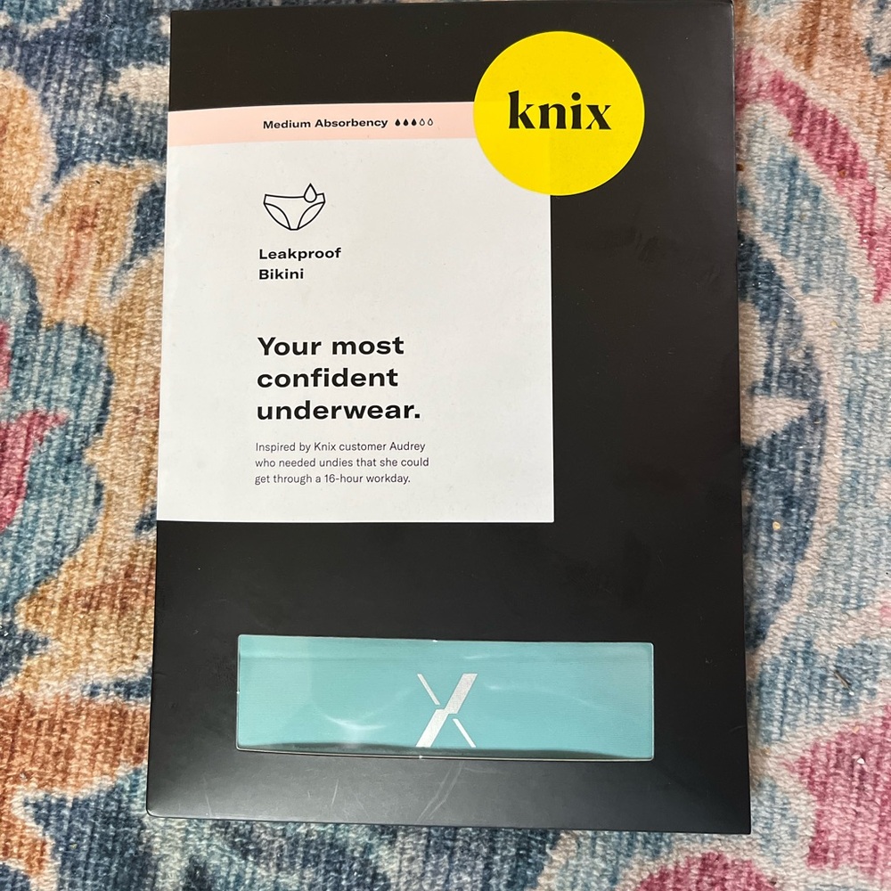 NWT - Knix Leakproof bikini underwear